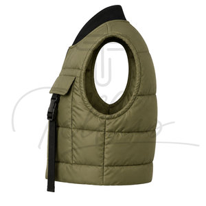 Fabricante OEM, Chaleco Acolchado sin Mangas para Mujer 2026, Color y Talla Personalizados, Chaleco Acolchado para Mujer OEM - Product Image 3