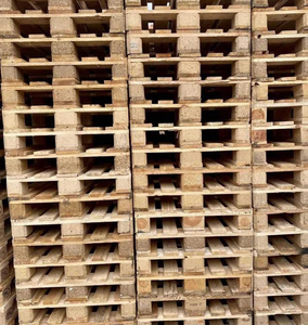 Paletas de madera Euro de una cara de alta calidad Madera de pino nueva y usada con material plástico y papel Estilo único - Product Image 6