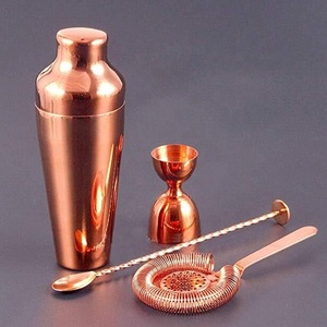Juego de Servicio de Bebidas de Cobre con Utensilios de Mezcla Coordinados para Preparar Refrescos, Organizar Reuniones y Elevar el Nivel de la Cena en Casa - Product Image 2