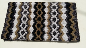 Manta de sillín de lana 100% de diseño personalizado inteligente hecha a mano con 7 libras de peso Producto más vendido con almohadillas de fieltro con forro de polialgodón - Product Image 2