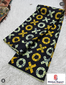 Tissu en coton imprimé Ankara africain pour la mode féminine élégante et les projets de couture créatifs au Cameroun - Product Image 3