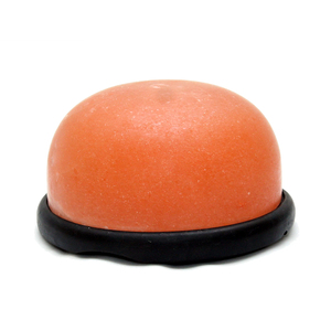 Dispositif de thérapie thermique à la coupole de sel de l'Himalaya pour massage des pieds, outil de relaxation spa à chaleur minérale naturelle - Product Image 3