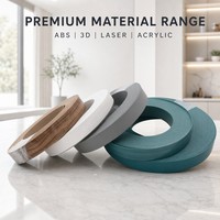 Bande de chantournage écologique en ABS/acrylique pour meubles, accessoires de haute qualité pour armoires, Tapacanto PVC pour la protection des meubles