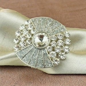 Anillos de Servilleta de Papel con Diseño de Mariposa para Boda, Ecológicos - Product Image 3