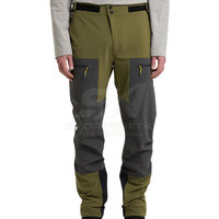 Vêtements de voyage modernes pour l'extérieur avec tissu extensible, coupe confortable, pantalon softshell pour l'aventure, pantalon softshell