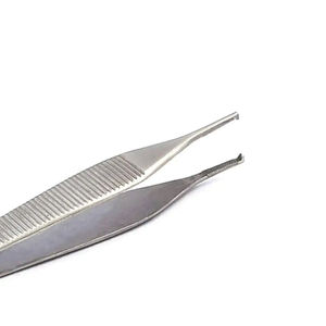 High Quality 4.75" Stainless Steel Manual Instrument-Adson Tissue Forceps Class I Blush Surgical 1 Year Warranty <b>Model</b> - Product Image 6