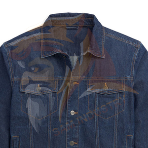 Solid Color New Fashion Comfortable <b>Men's</b> <b>Denim</b> <b>Jacket</b> 100% Cotton Casual Streetwear <b>Men</b> <b>Denim</b> <b>Jackets</b> - Product Image 4