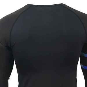 Camiseta de Manga Larga Personalizada para Hombre, Fabricada con Poliéster y Elastano, Camisetas de Protección Solar al por Mayor - Product Image 6