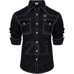 Camisa de Trabajo Resistente al Fuego FR, Reutilizable, Lavable, Manga Larga, NFPA 2112 FR, Retardante de Fuego, Manga Larga para Hombre, NFPA 2112 - Product Image 6