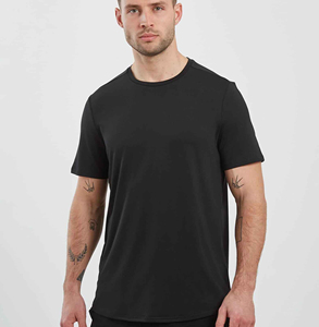 T-shirt homme luxe personnalisé 100% coton 280gsm, col rond, épaules tombantes, streetwear, design imprimé - Product Image 1