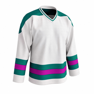 Camiseta de Hockey sobre Hielo Unisex para Adultos, Personalizable, Transpirable, Impermeable, 100% Poliéster, con Logotipo Personalizado - Product Image 3