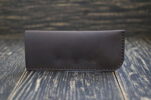 Luxury Genuine Leather <b>Glasses</b> Pouch Soft Cowhide <b>Case</b> Slim Handmade Vintage <b>Reading</b> Spectacles Cover Sleeve LGC-0154 - Product Image 5