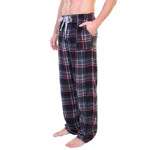 Pyjama en flanelle sur mesure pour adultes, garçons et filles - Vêtements de nuit décontractés en toile pour toutes les saisons avec pantalon à carreaux pour hommes, nouveau design - Product Image 2