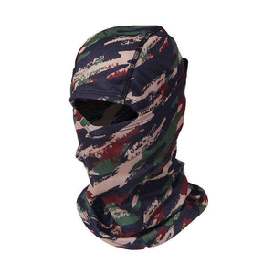 Máscara de esquí integral de un solo orificio con diseño personalizado de tiburón, pasamontañas de seda, ropa deportiva unisex, venta al por mayor para empresas de moda. - Product Image 4