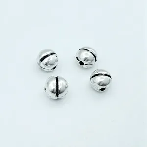 ลูกปัดเงินแท้ 925 ชุบออกซิไดซ์/เงินโบราณ ขนาด 6 มม. สำหรับทำเครื่องประดับ DIY สร้อยข้อมือ/สร้อยคอ ขายส่ง OEM - Product Image 5