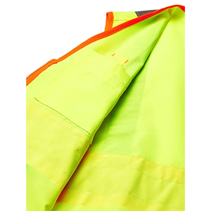 Chaleco de Seguridad de Alta Visibilidad, Ropa de Trabajo Reflectante con Cremallera para Construcción, Industria, Protección en Carreteras y Emergencias - Product Image 5