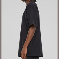 T-shirts pour hommes 100% coton, design uni, logo personnalisé, tenue confortable, coupe ample, t-shirt imprimé pour hommes, B2B