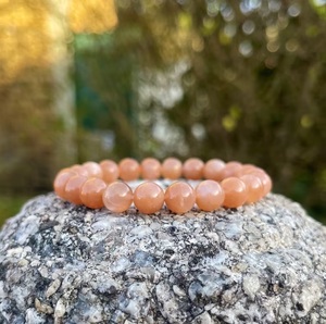 Natural Brown Sunstone <b>Bracelet</b> Sunstone <b>Beaded</b> <b>Bracelet</b> For Healing Reiki Energy Jewelry Wholesale 8mm - Product Image 6