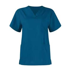 2026 Hot Sale Comfortable Polyester Spandex High Quality Customizable Hospital <b>Scrub</b> <b>Sets</b> for Men Women Nursing Use OEM Service - Product Image 4
