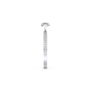 Anillo REYES de Último Diseño en Plata de Ley 925 con Corte Marquesa y Moissanita de 1.36 Quilates para Mujer, Joyería Fina de Lujo con Certificación GRA - Product Image 4