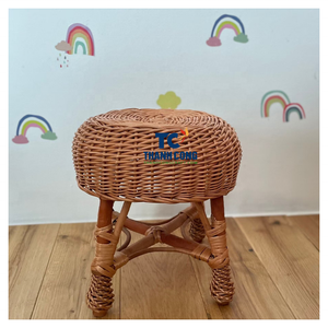 SILLA PARA NIÑOS DE RATÁN Elegante MUEBLES DE BEBÉ DE RATÁN Hechos a mano naturales Proveedor de Vietnam Al mejor precio al por mayor Entrega rápida - Product Image 1