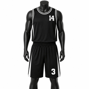 Ensemble maillot et short de style jersey pour équipes, écoles, jeunes et adultes, ensembles de basketball en gros, uniformes de basketball personnalisés par sublimation - Product Image 1