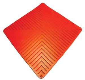 Banco de goma de silicona roja - Product Image 1