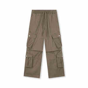 Pantalon cargo tactique multi-poches Y2K pour hommes, pantalon militaire streetwear à jambes larges - Product Image 1