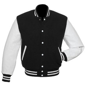 Professional Comfortable New Arrival Men Varsity Jacket New Design Hot Sale OEM Breathable Wholesale Varsity Jacket Men's Wear - Product Image 2