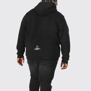 Sudaderas con Capucha de Algodón de Buena Calidad, Logotipo Personalizado, Estampado en Serigrafía, Estilos de Invierno para Hombre y Mujer, Diseño Sólido - Product Image 3