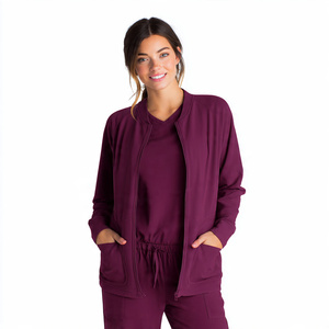 Uniformes 2026 : Blouse Médicale en Polaire Tricotée Personnalisable, Respirante et Confortable, Qualité Supérieure, Couleurs et Tailles sur Mesure - Product Image 3