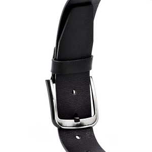 Men's Vintage Copper Pin Buckle Cowhide Genuine Leather <b>Elastic</b> Waistband Luxury Design Casual <b>Belt</b> - Product Image 6
