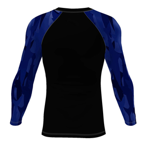 Comfortable Custom Size Hot Selling <b>Men's</b> Rash Guard Short <b>Compression</b> Breathable Anti-Bacterial UPF50+ High Quality Fitness - Product Image 2