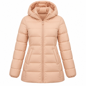 Service OEM, faible MOQ, manteau d'hiver chaud, design respirant et coupe-vent, vestes matelassées, veste matelassée personnalisée pour femmes - Product Image 1