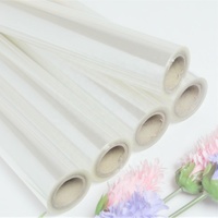 Papier BOPP transparent avec revêtement résineux simple face, imperméable, jetable, alimentaire, recyclable, compatible impression héliogravure, 30/40 microns