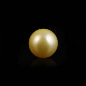 Loose Golden Pearl Gemstone-9.6 Carat-Stunning for Fine Jewelry - Product Image 1