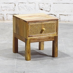 Modern Wooden Coffee <b>Table</b> Green <b>Storage</b> <b>Side</b> <b>Table</b> for Bedroom and Living Room SUREN SPACE SS4616 - Product Image 2