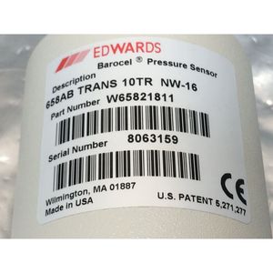 เซ็นเซอร์วัดความดัน BOC Edwards W65821811 Barocel - อุปกรณ์และอะไหล่เซมิคอนดักเตอร์ระดับโลกที่เชื่อถือได้ - Product Image 1