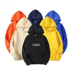 High Quality Cotton French Terry Oversize Hoodie <b>Thick</b> <b>Fleece</b> Drop Shoulder Plain Blank Custom Men Winter Quick Dry Breathable - Product Image 3