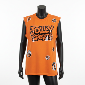 T-shirt sans manches pour femme en jersey de coton premium, imprimé graphique, logo personnalisé, streetwear, débardeur, t-shirts sans manches, chemises en coton pour femme - Product Image 6