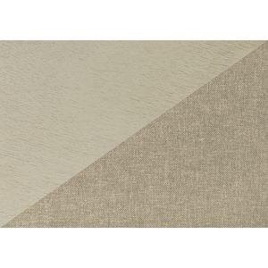 Set di 2 Sedie da Pranzo in Stile Transizionale, Altezza 38 Pollici, Effetto Lino Bianco Antico e Beige, Imbottite, per Sala da Pranzo e Cucina - Product Image 3