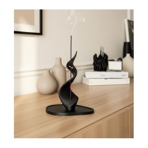 ที่วางธูปโลหะรูปใบไม้ มีจำหน่ายในราคาขายส่ง - Product Image 1