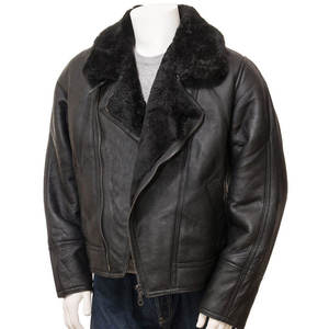 Chaqueta de Cuero Sintético para Hombre, Estilo Urbano, Cuello Alto, Impermeable, Cortavientos y Transpirable, Invierno 2026, Venta al Por Mayor - Product Image 3
