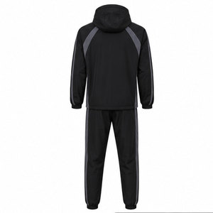 Ensemble veste coupe-vent et pantalon personnalisé, confectionné en polyester haute performance avec revêtement hydrofuge - Product Image 2