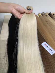 ผมแท้เวียดนามเกรดพรีเมียม 1 กก. คุณภาพ 100% ความยาว 22-26 นิ้ว สีบลอนด์ PLA # 613 สำหรับเคราติน-ทิป นาซ่า แฮร์ รุ่นแอนดี้ - Product Image 5