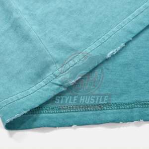 T-shirts décontractés effet soleil délavé pour hommes – Vente en gros et en ligne pour l'été - Product Image 5