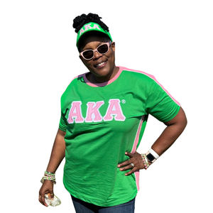 Camiseta Casual de Verano para Mujer, Premium, 100% Algodón, Manga Corta, Cuello Redondo, Verde Rosa, Transpirable y Ecológica - Product Image 3