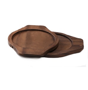 Wood <b>Trivet</b> Mats Irregular Shape Modern Design Non-Slip Table Decoration Accessory Modern 15cm Reusable <b>Trivets</b> - Product Image 5