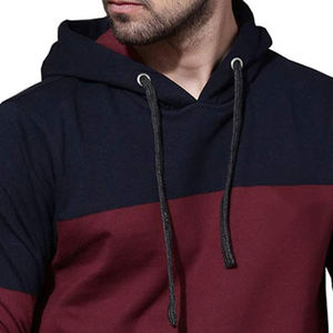 Sudadera con Capucha para Hombre con Bloques de Color y Puños Acanalados, Cordones Ajustables y Material Cómodo para Invierno / Diseño de Alta Calidad 2026 - Product Image 4