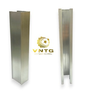 VNTECH GLOBAL OEM/ODM <b>Solar</b> High Quality 32x40mm Anodized Aluminum Mounting <b>Mini</b> Rail AL6005-T6 for <b>Solar</b> <b>Panel</b> Roof Bracket - Product Image 4